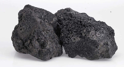 American Fire Glass 10-Pound Black Lava Rock, XXL 4-6 Inch