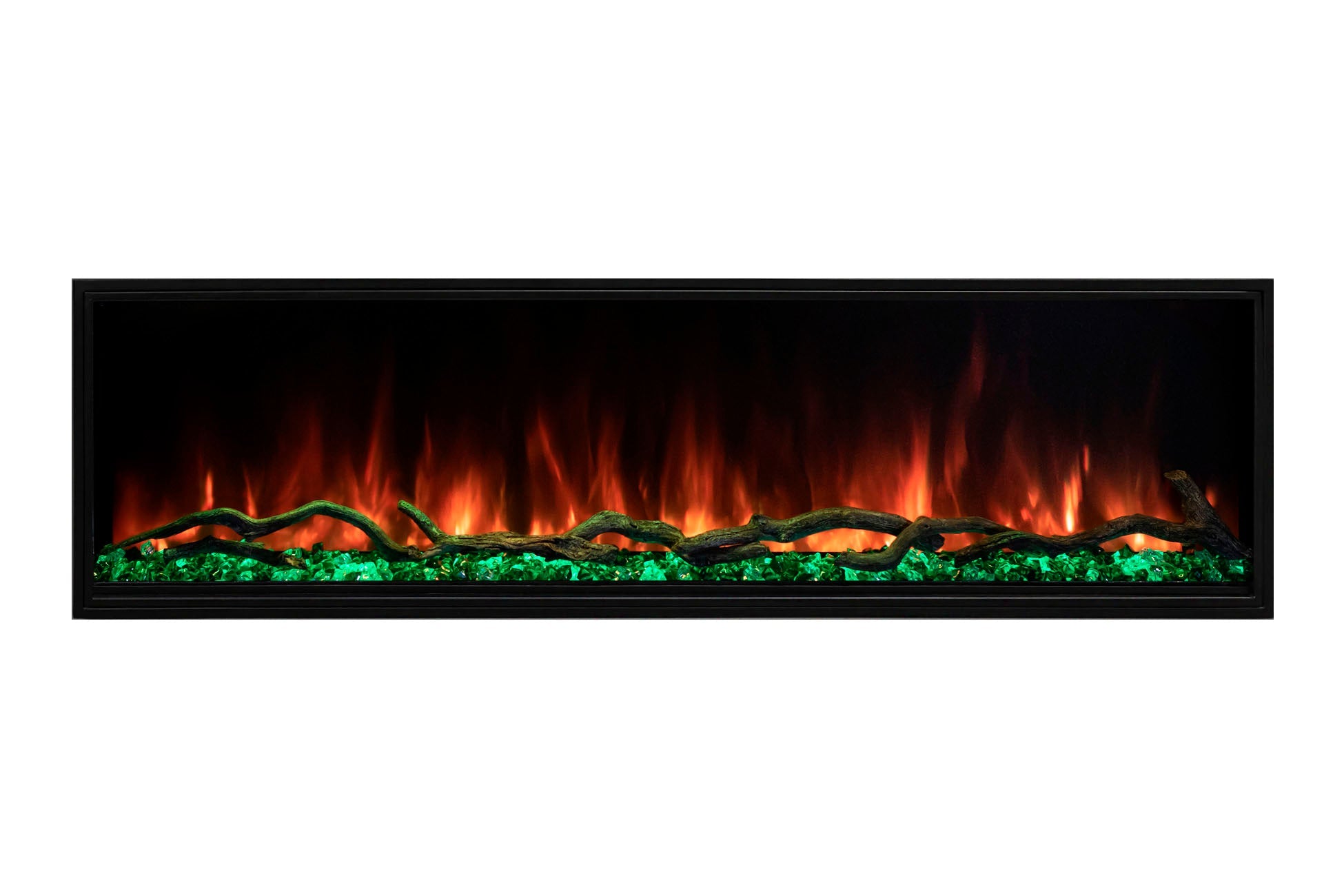 Modern Flames Landscape Pro Slim 96" Built In Linear Electric Fireplace