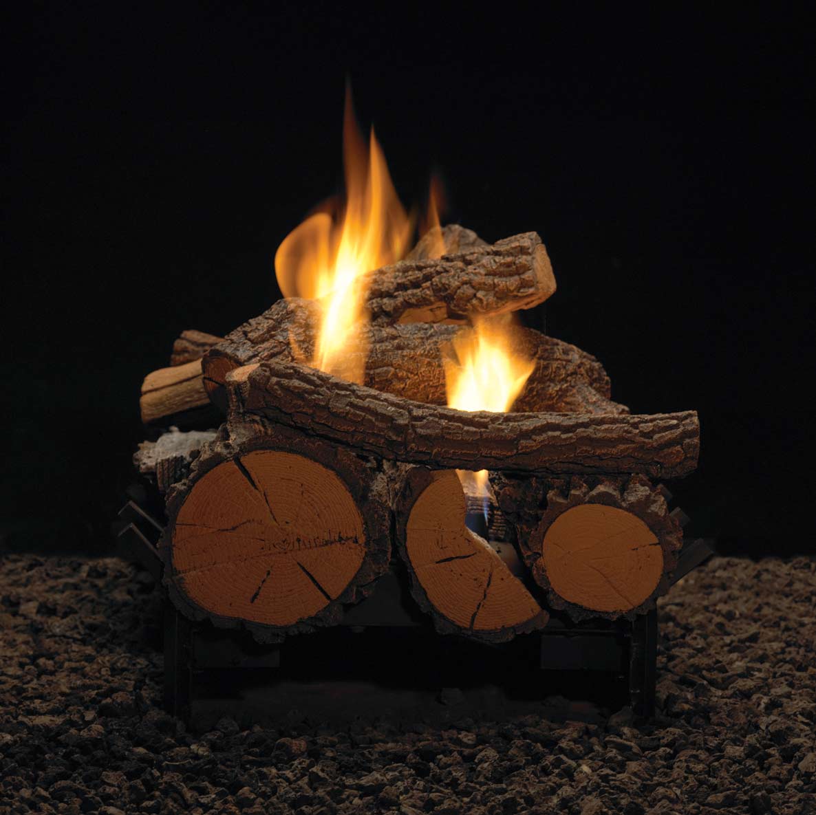 Empire Refractory Rock Creek Double Sided Gas Logs Only