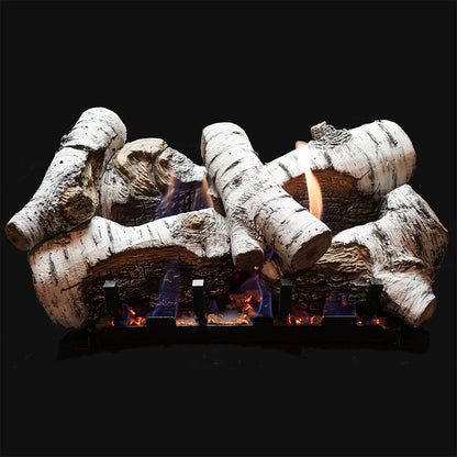 Empire Burncrete Birch Gas Logs Only