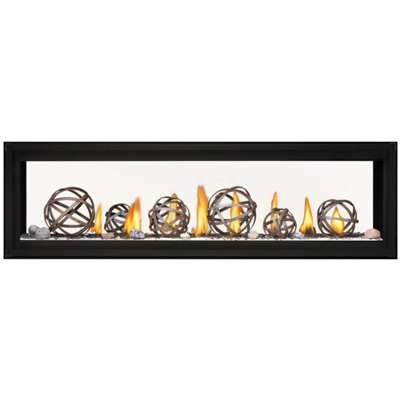 Napoleon Luxuria 62" See Thru Linear Direct Vent Gas Fireplace | LVX62N2X