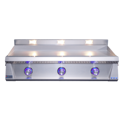 Le Griddle Pro Series 40-Inch Built-In Gas Griddle - OML105P3