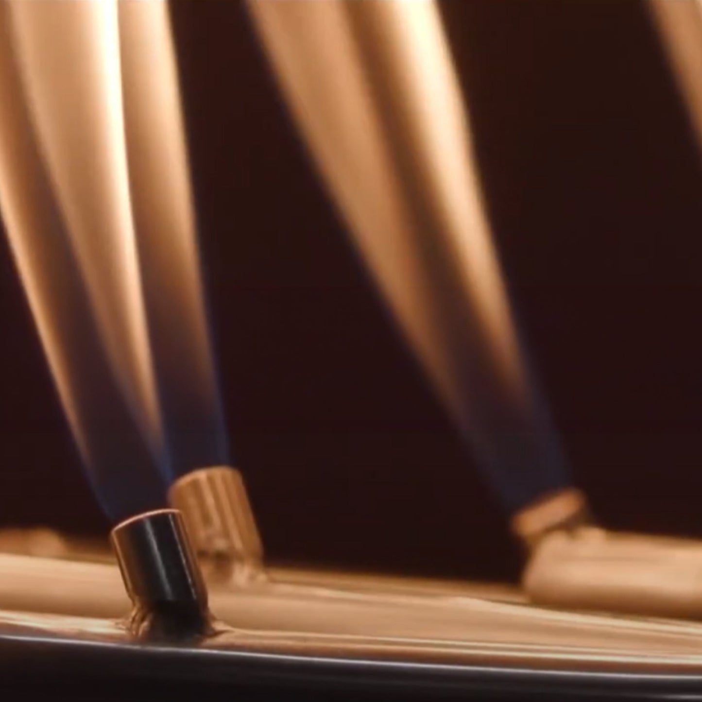 Sedona Hammered Copper Fire Bowl 40" by HPC Fire