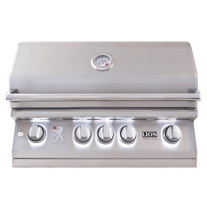Lion 75000 32-Inch 4-Burner  Stainless Steel Built-In Gas Grill