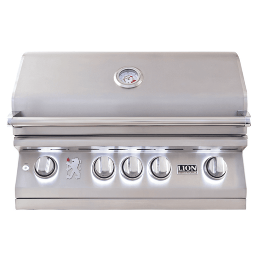 Lion 75000 32-Inch 4-Burner  Stainless Steel Built-In Gas Grill