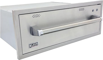 Lion 30-Inch Electric Stainless Steel Warming Drawer