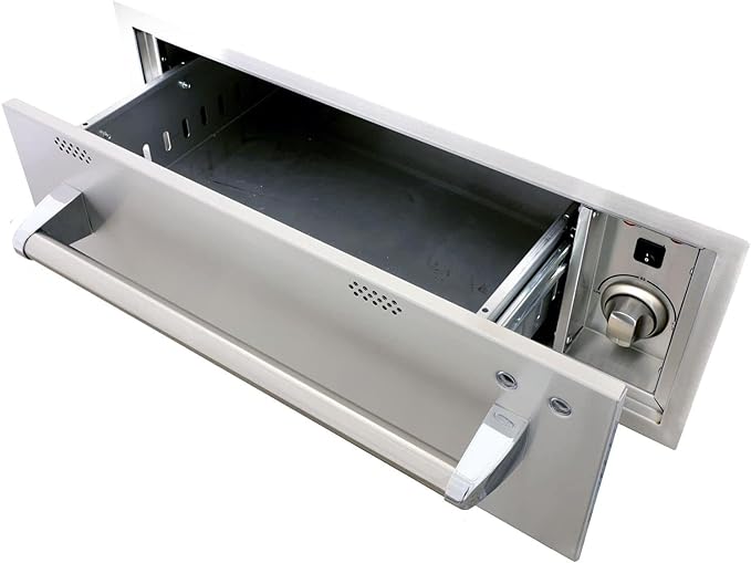 Lion 30-Inch Electric Stainless Steel Warming Drawer