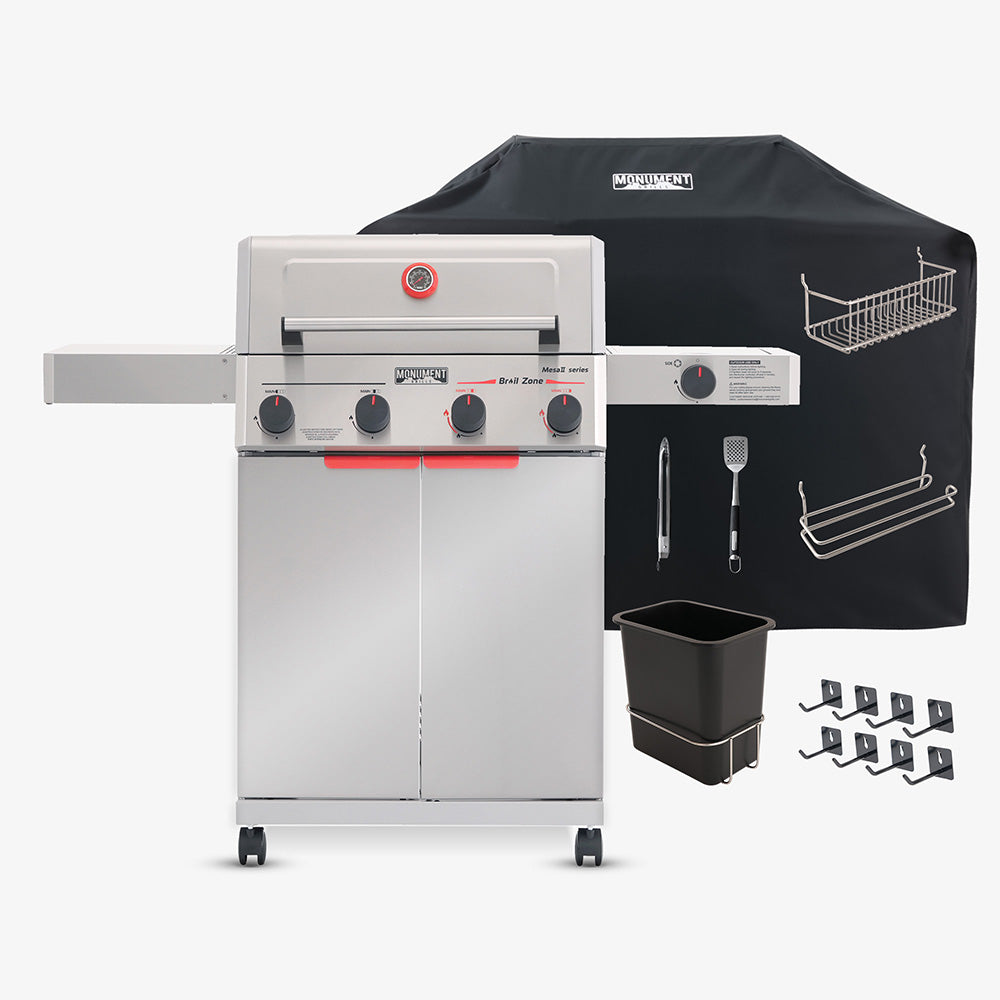 Monument Mesa II 415BZ | Stainless Steel Propane Gas Grill