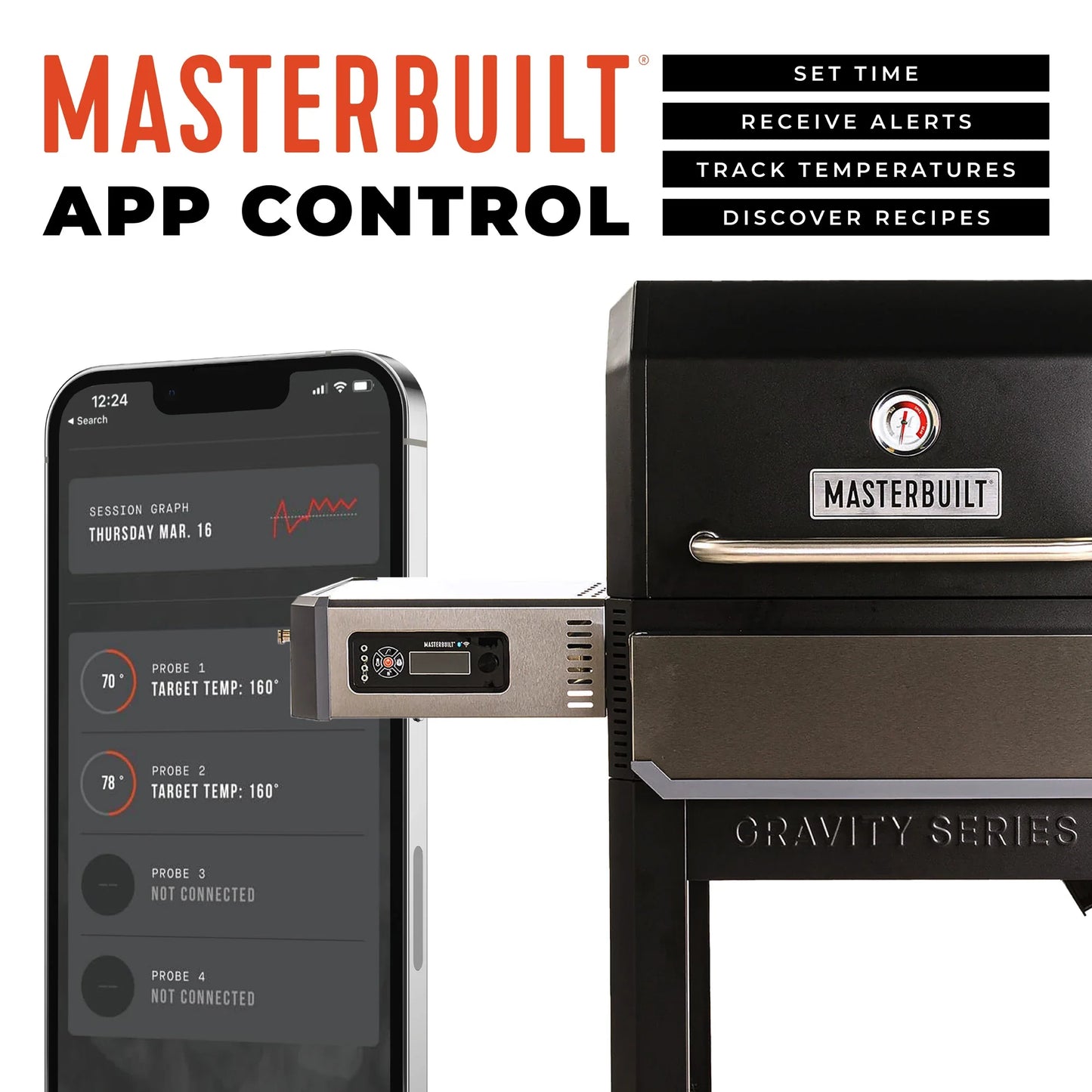 Masterbuilt Gravity Series® 1050 Digital Charcoal Grill + Smoker