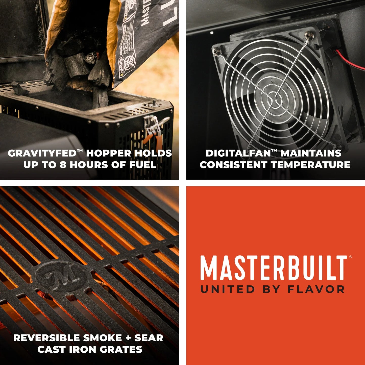 Masterbuilt Gravity Series® 1050 Digital Charcoal Grill + Smoker