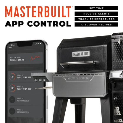 Masterbuilt Gravity Series® XT Digital Charcoal Grill + Smoker