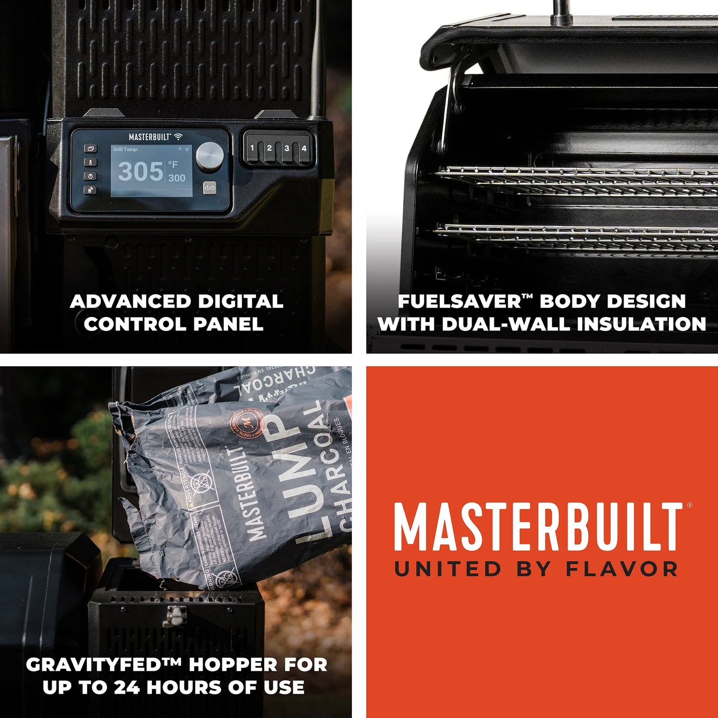 Masterbuilt Gravity Series® XT Digital Charcoal Grill + Smoker