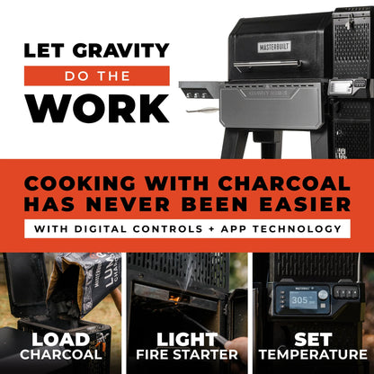 Masterbuilt Gravity Series® XT Digital Charcoal Grill + Smoker