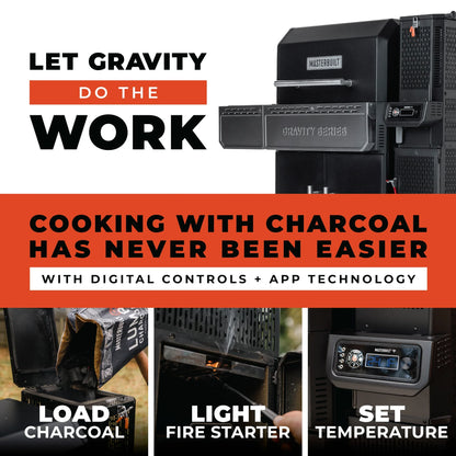 Masterbuilt Gravity Series® 1150 Digital Charcoal Grill and Smoker
