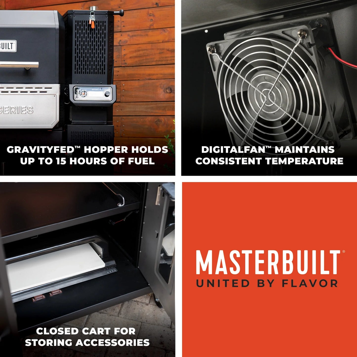 Masterbuilt Gravity Series® 1150 Digital Charcoal Grill and Smoker
