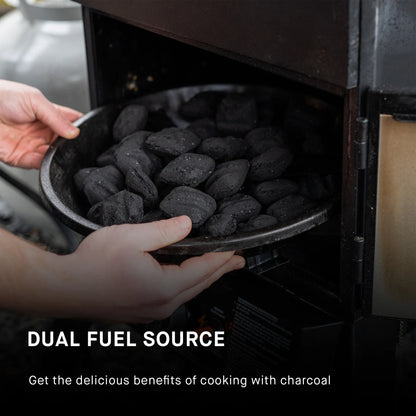 Masterbuilt 30-inch Dual Fuel Propane and Charcoal Smoker