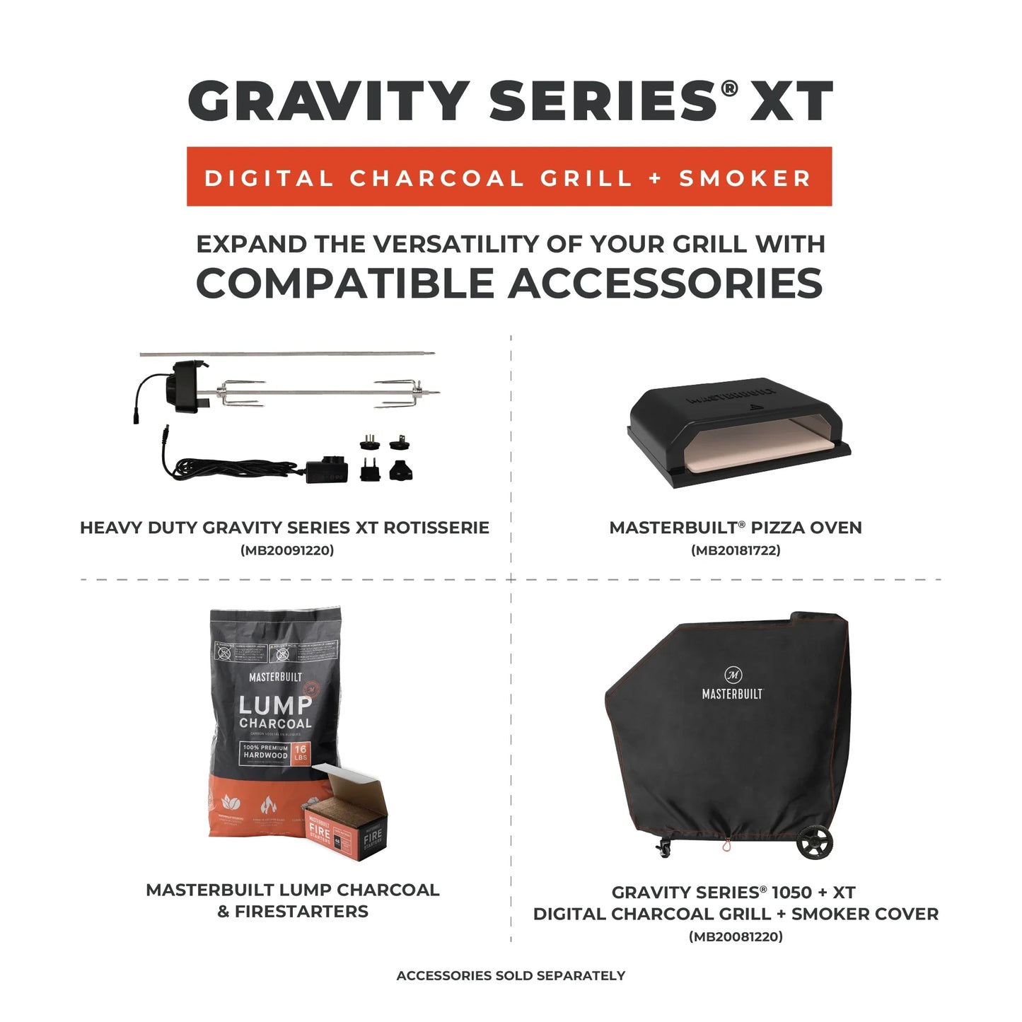 Masterbuilt Gravity Series® XT Digital Charcoal Grill + Smoker