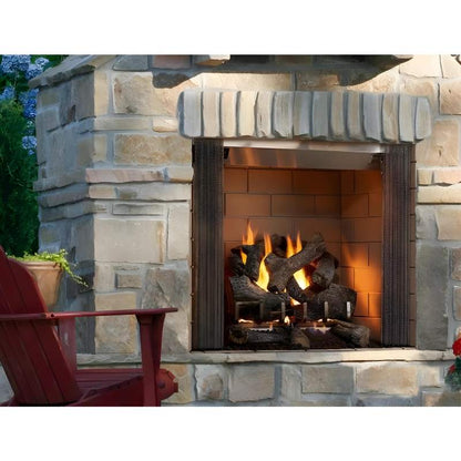 Majestic Castlewood 42-Inch Outdoor Wood Burning Fireplace