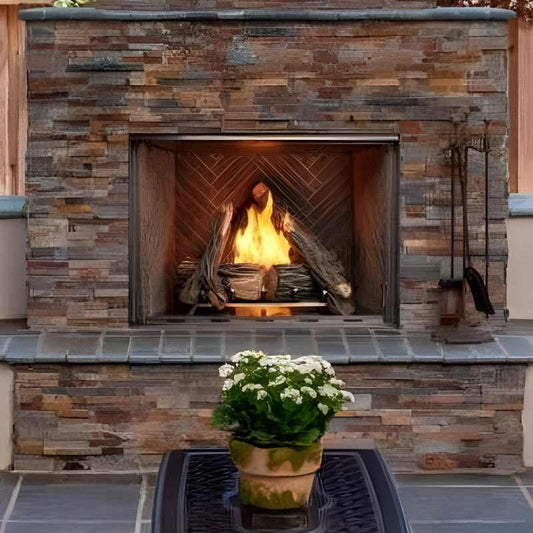 Majestic Courtyard 42-Inch Outdoor Vent Free Gas Fireplace