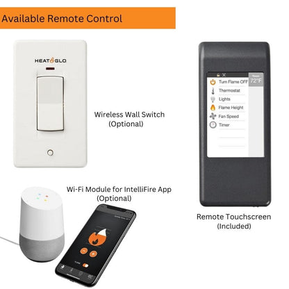 Majestic Fortress 36-Inch Indoor/Outdoor See Thru Vent Free Gas Fireplace