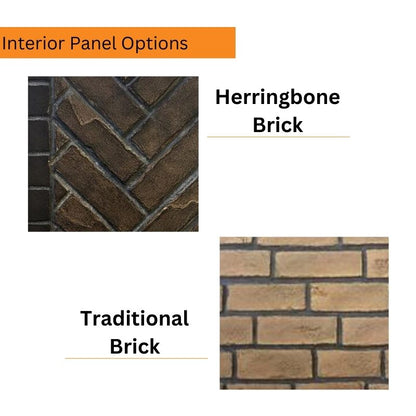 Majestic Fortress 36-Inch Indoor/Outdoor See Thru Vent Free Gas Fireplace