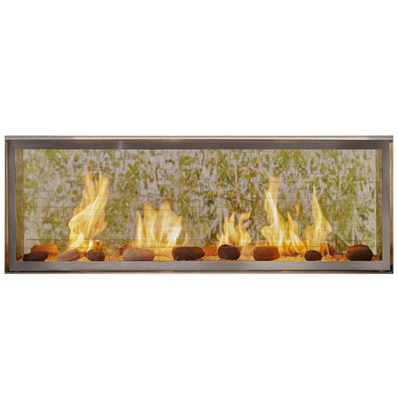 Majestic Lanai 48-Inch See Thru Outdoor Linear Vent Free Gas Fireplace