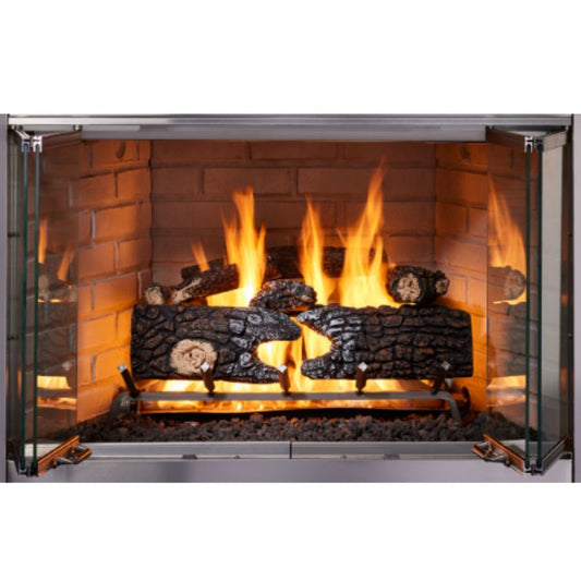 Majestic Villawood 36-Inch Outdoor Wood Burning Fireplace