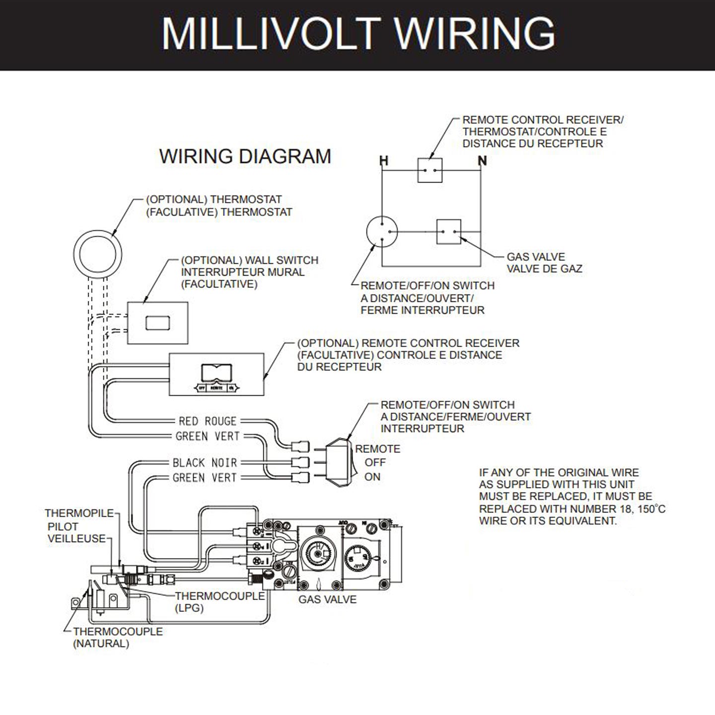 Empire Vent Free Slope Glaze Burner with Millivolt Valve (Burner Only)