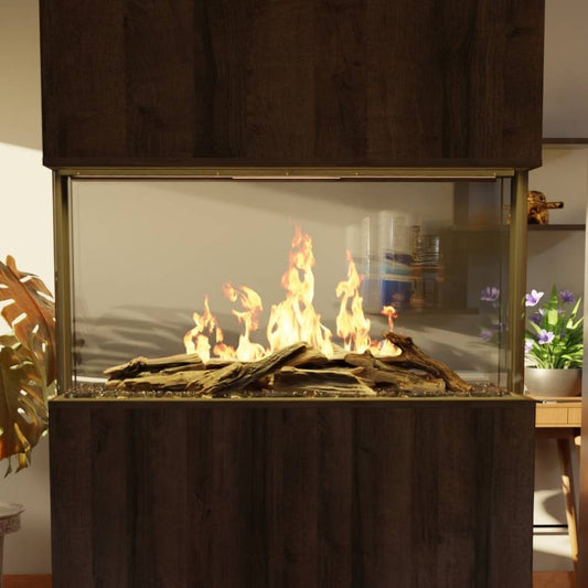 Modern Flames Nova Clear 48" See Through Laser Projection Electric Fireplace