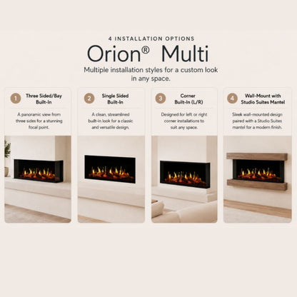 Modern Flames Orion Multi V2 52" Virtual Electric Fireplace