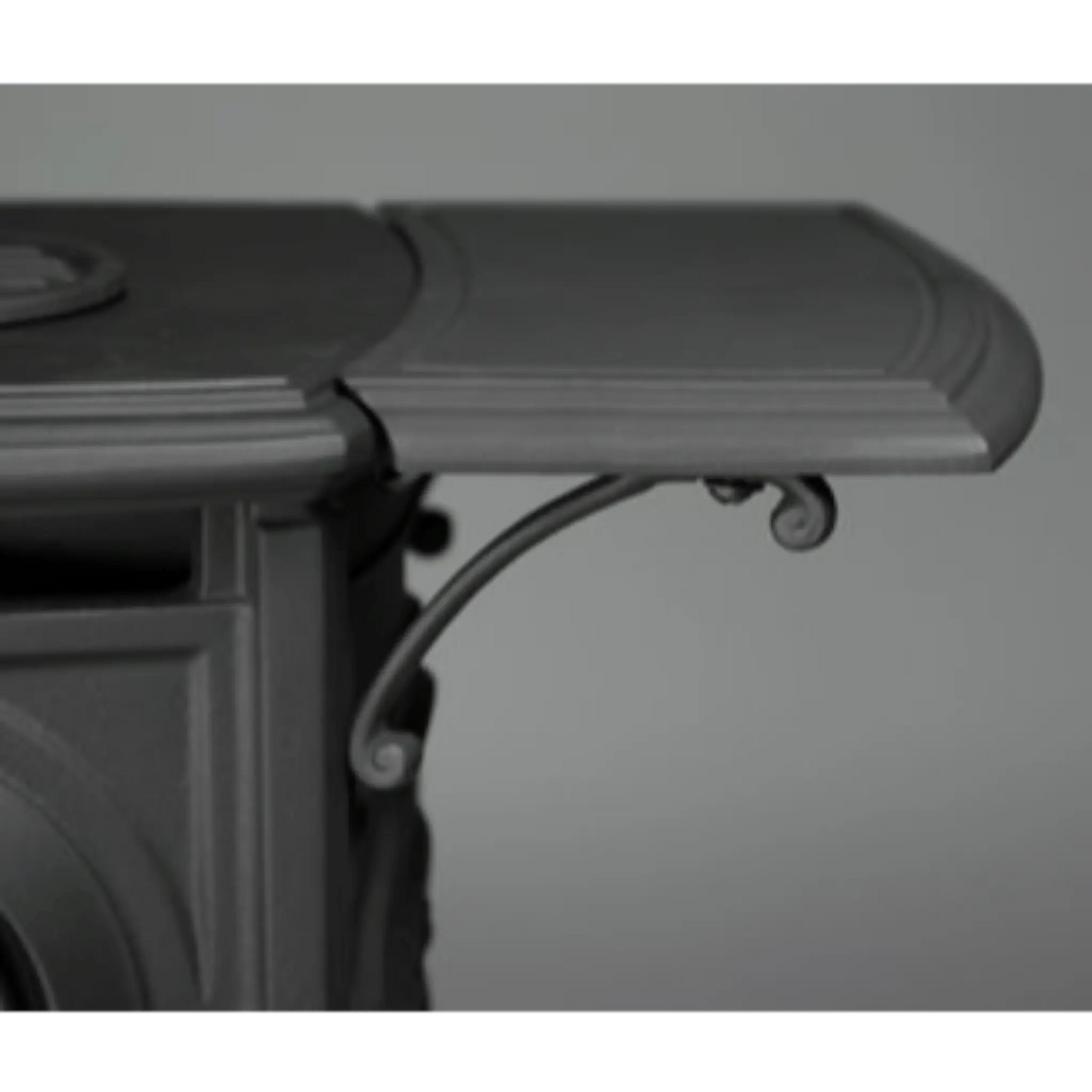 Monessen Classic Black Warming Shelf For Sundance Vent Free Gas Stove - 2702