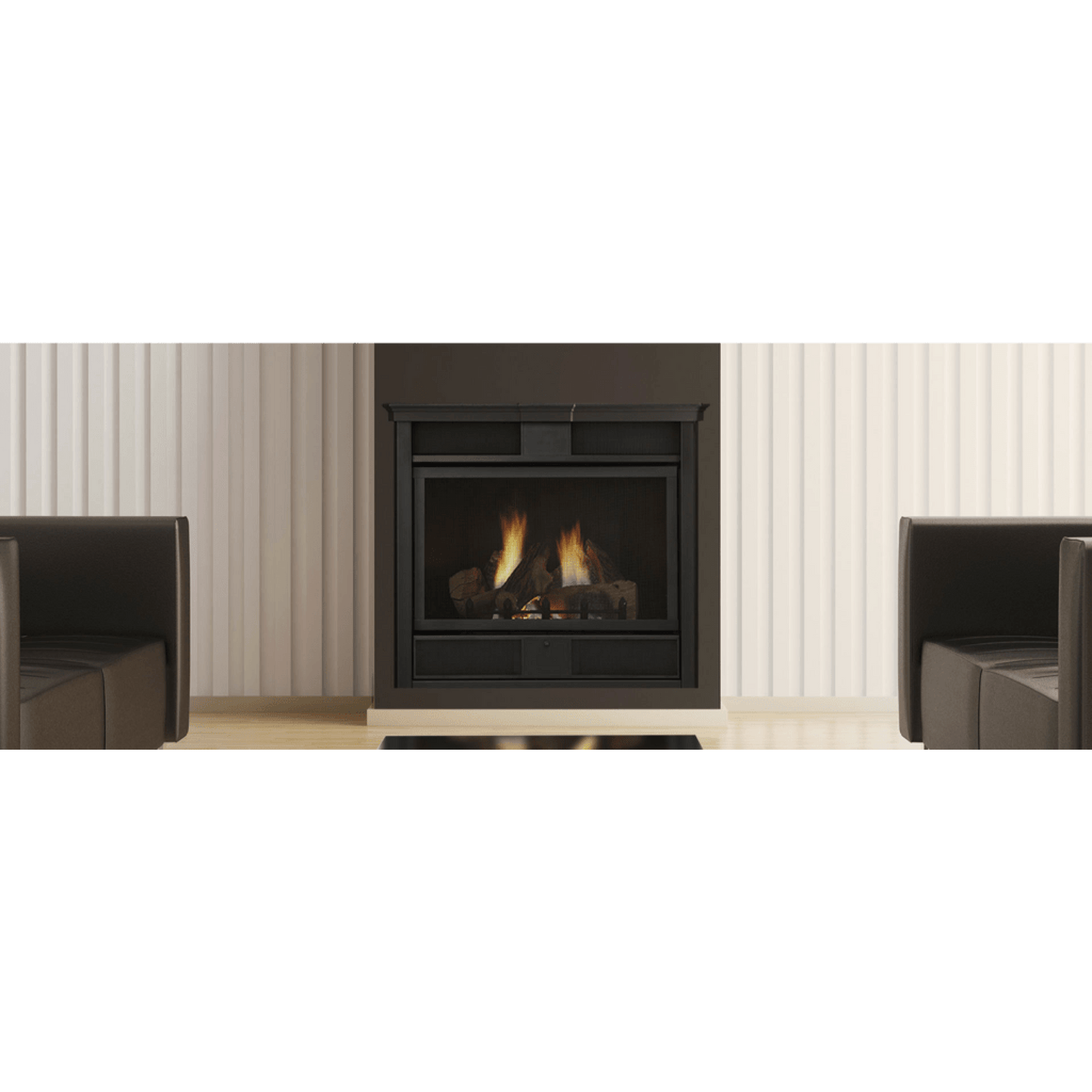 Monessen Symphony 32" Vent Free Traditional Natural Gas Fireplace With IPI Control System