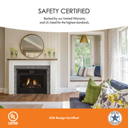 Monessen Symphony 32" Vent Free Traditional Natural Gas Fireplace With IPI Control System