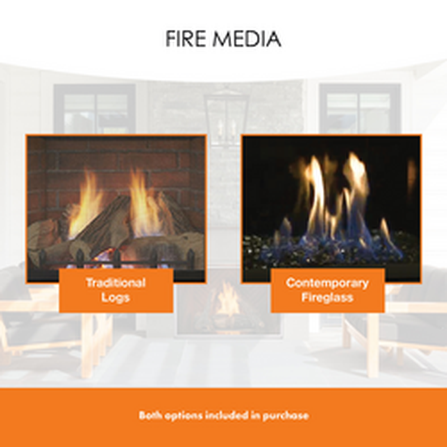 Monessen Symphony 32" Vent Free Traditional Natural Gas Fireplace With IPI Control System