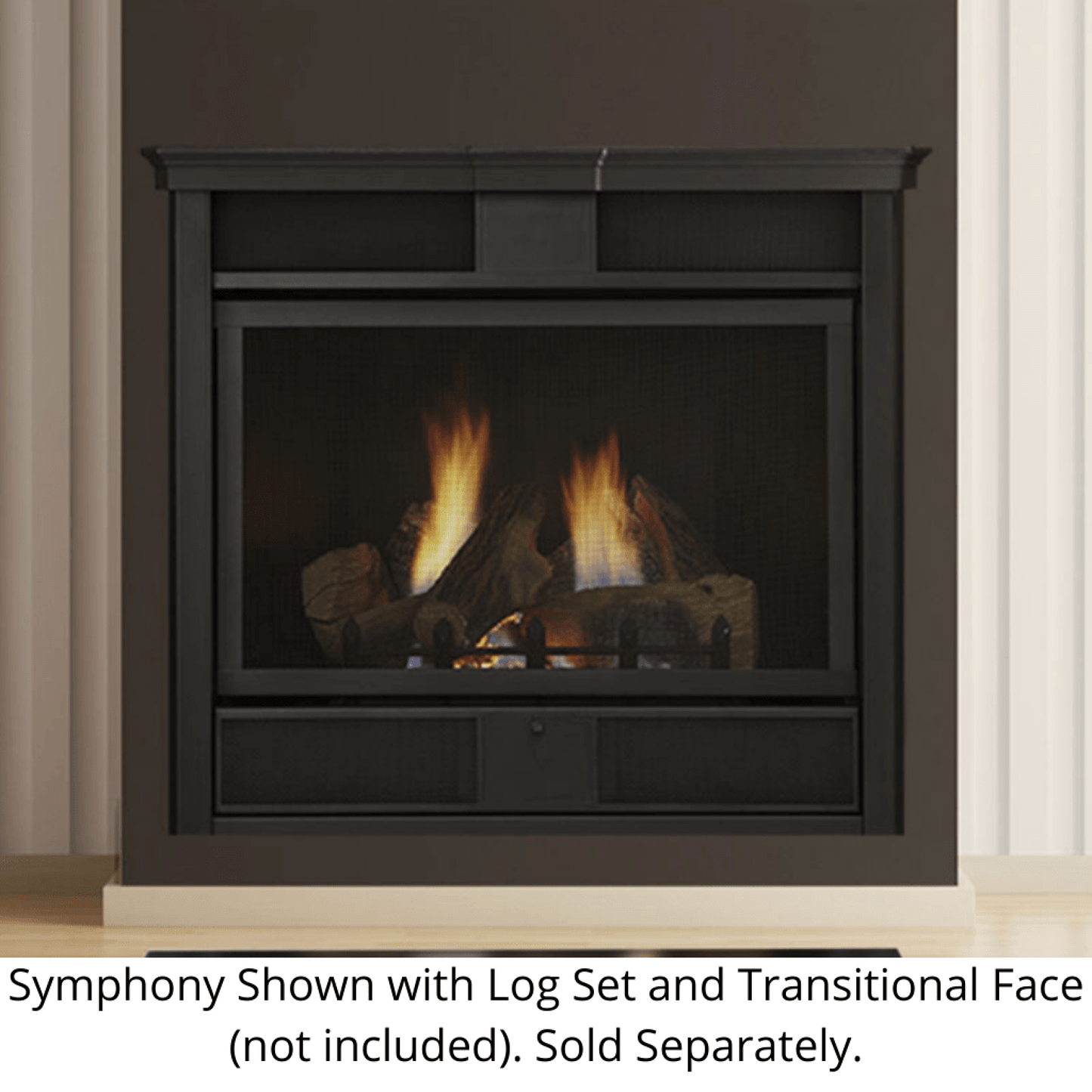 Monessen Symphony 32" Vent Free Traditional Natural Gas Fireplace With IPI Control System