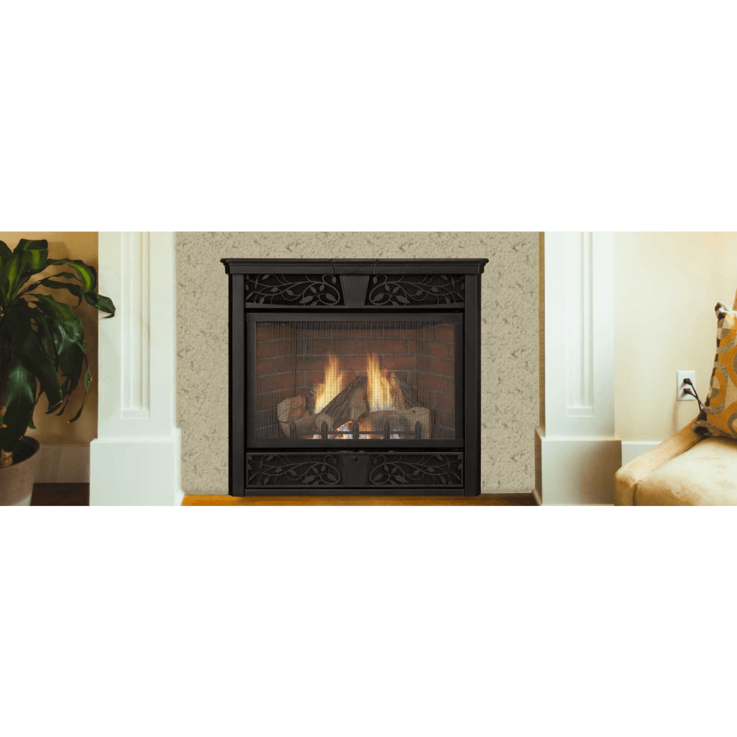 Monessen Symphony 32" Vent Free Traditional Natural Gas Fireplace With Millivolt Control System
