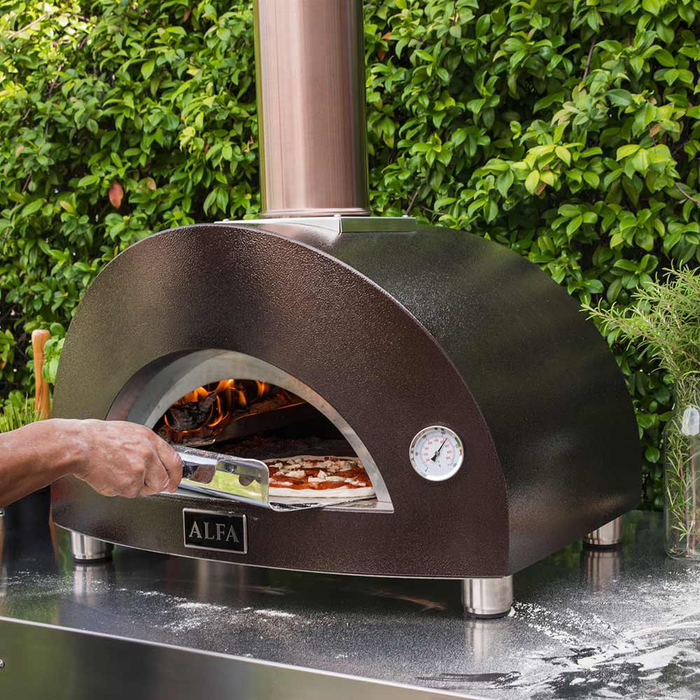Alfa Nano 23-Inch Countertop Wood-Fired Pizza Oven