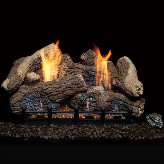 Monessen Natural Blaze Berkley Oak Vent-Free Gas Log Set - NBBOFR