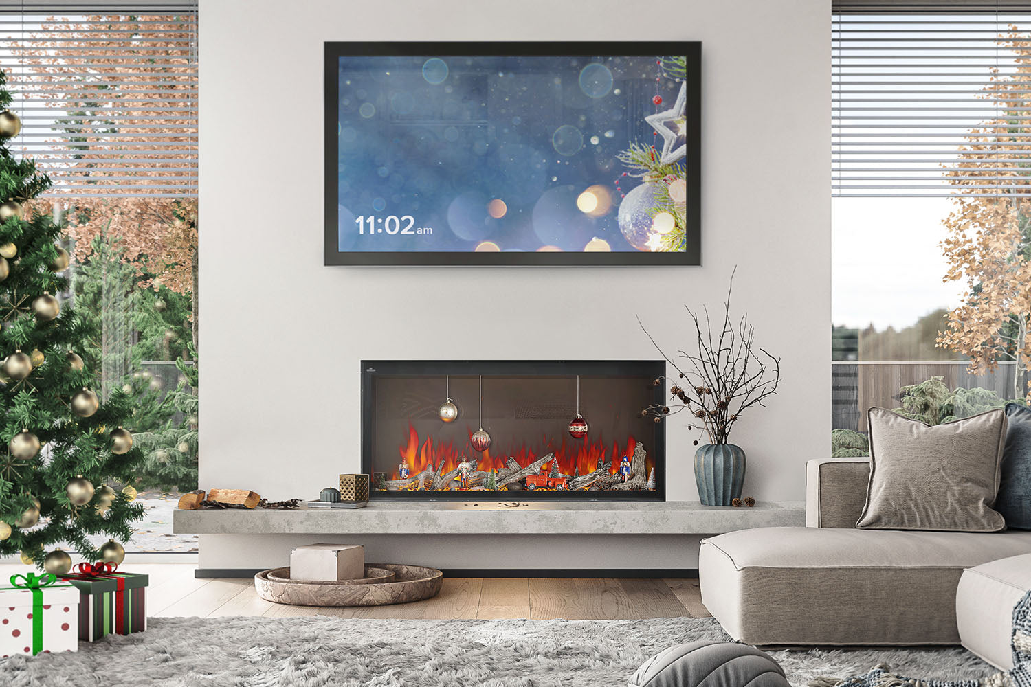 Napoleon Astound 50" Smart Built-In Linear Electric Fireplace