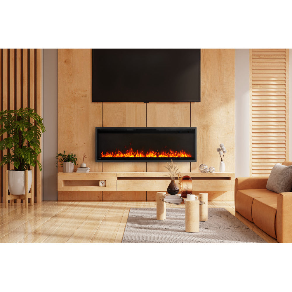 Napoleon Astound SlimMount 50" Wall-Mounted Linear Electric Fireplace