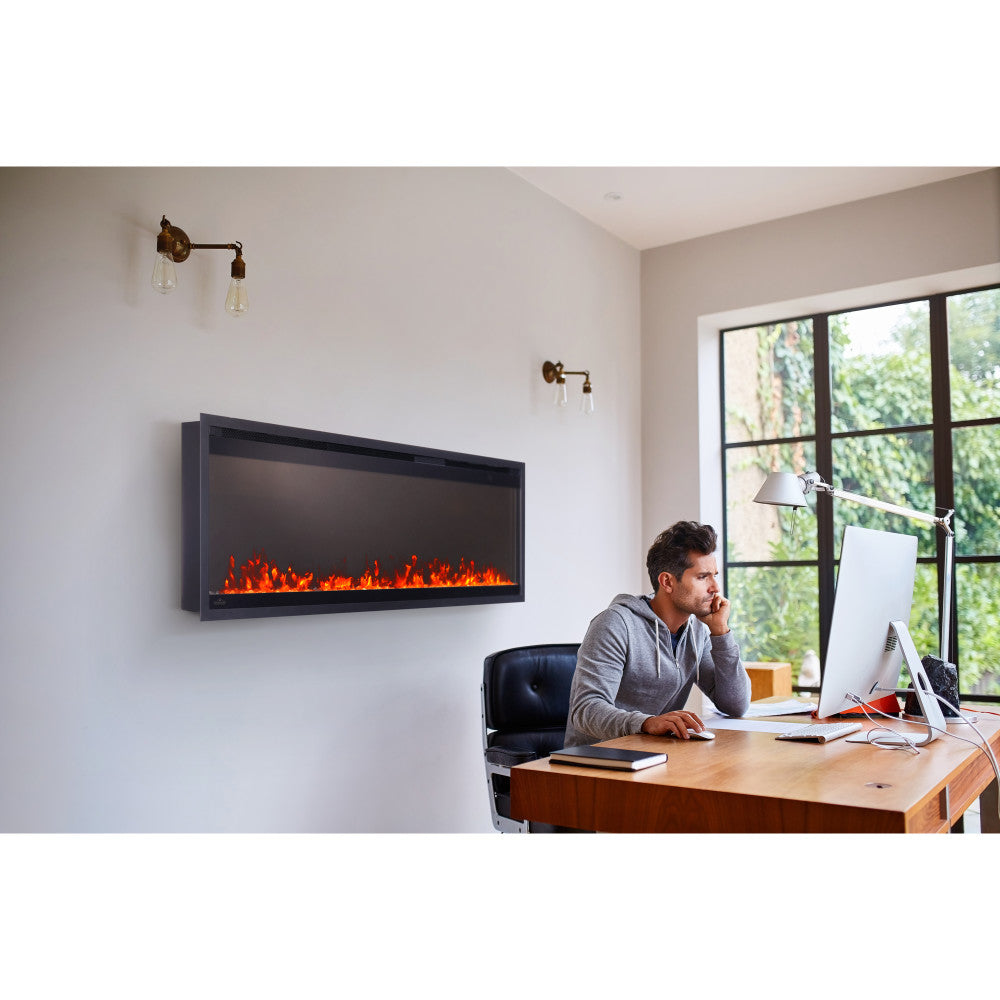 Napoleon Astound SlimMount 50" Wall-Mounted Linear Electric Fireplace