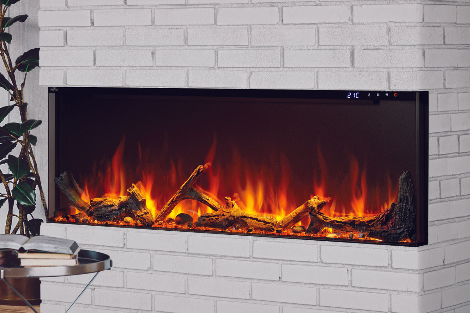 Napoleon Astound 62" FlexMount Smart Multi-Side Wall Mount | Recessed Electric Fireplace