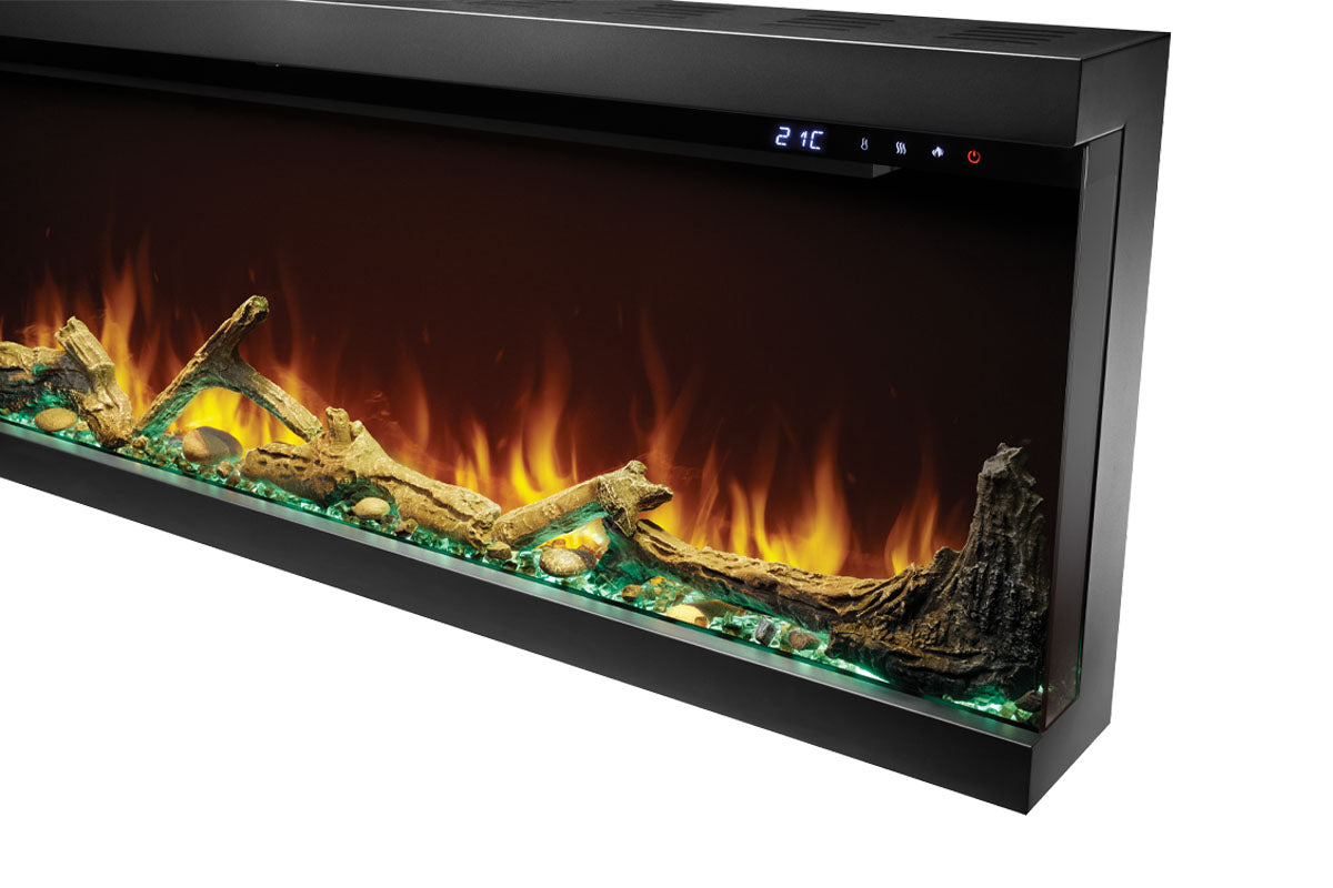 Napoleon Astound 74" FlexMount Smart Multi-Side Wall Mount | Recessed Electric Fireplace