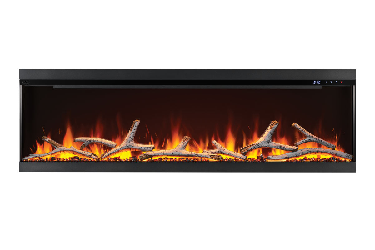 Napoleon Astound 74" FlexMount Smart Multi-Side Wall Mount | Recessed Electric Fireplace