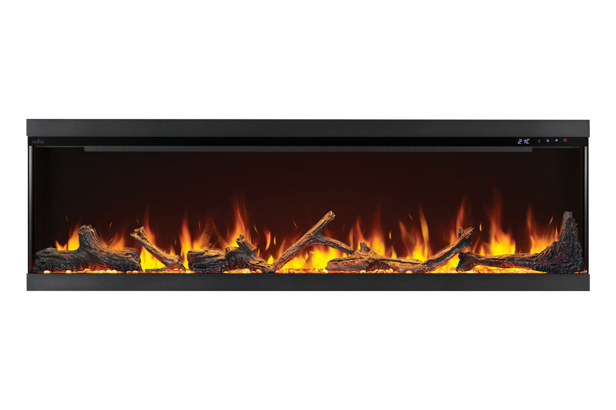 Napoleon Astound 74" FlexMount Smart Multi-Side Wall Mount | Recessed Electric Fireplace