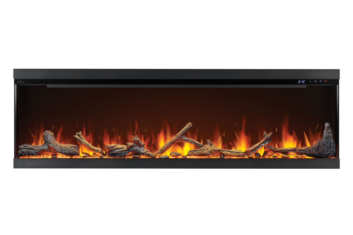 Napoleon Astound 74" FlexMount Smart Multi-Side Wall Mount | Recessed Electric Fireplace