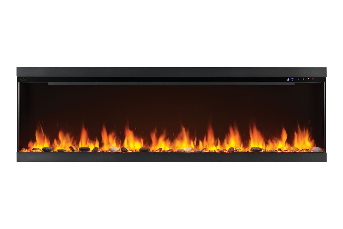 Napoleon Astound 74" FlexMount Smart Multi-Side Wall Mount | Recessed Electric Fireplace