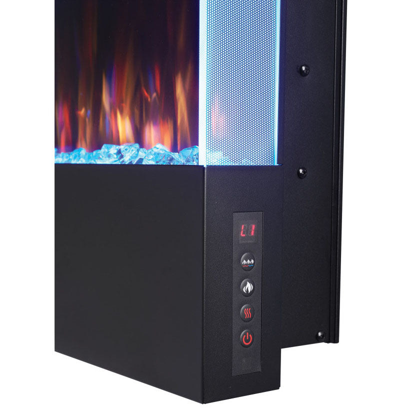 Open Box Napoleon Allure Vertical 32'' Wall Mount Electric Fireplace