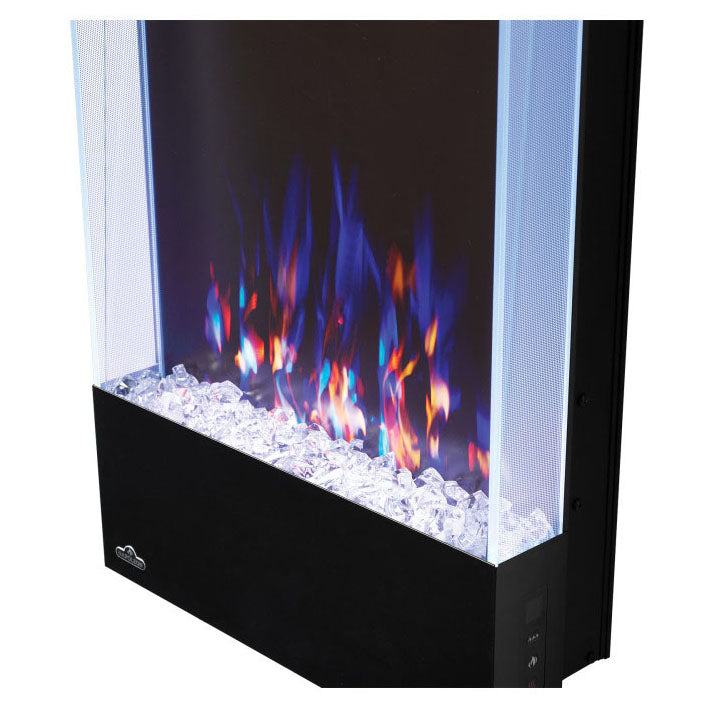 Open Box Napoleon Allure Vertical 32'' Wall Mount Electric Fireplace