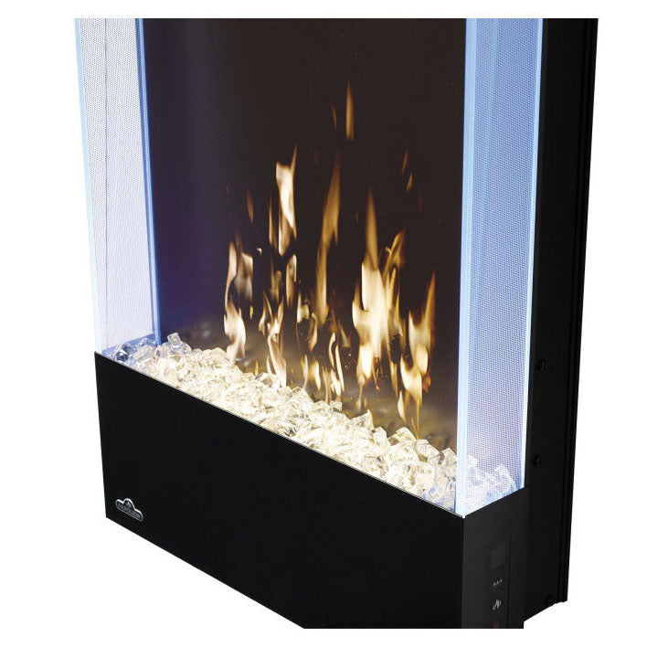 Open Box Napoleon Allure Vertical 32'' Wall Mount Electric Fireplace